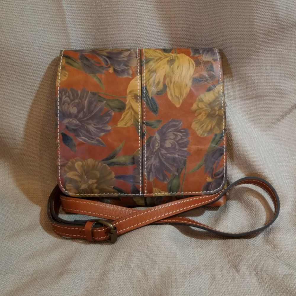 Patricia Nash Leather Crossbody - Like New